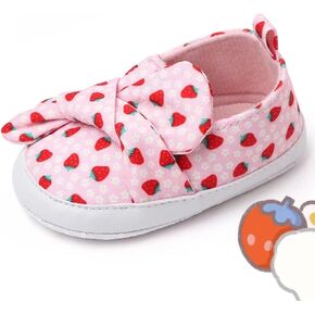 Baby Girls Shoes Infant Shoes, 1 Year Old Birthday Walking Shoe for 0-12 Months, Easy Wear Non Slip Lightweight Baby Indoor Outdoor Sneakers in Saudi Arabia