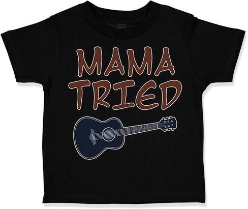 Toddler T-Shirt Mama جربت أمي أمهات الأمهات القطن أفضل يا فتى وفتاة الملابس in Kuwait
