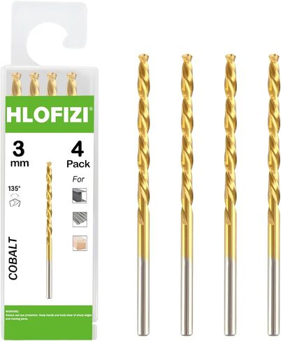 12.5mm M42 8% Cobalt Drill Bits (1 Pack), Metric Titanium Twist Drill Bits for Hard Metal, Stainless Steel and Cast Iron in Saudi Arabia