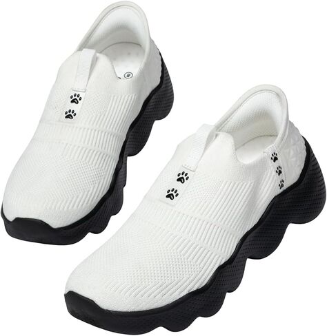 Women's Paw Ultra Comfort Slide-in Deep Traction Walking Shoes Slip On Sneakers Lightweight Footwear in Saudi Arabia
