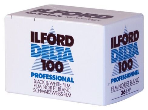 Ilford 1780624 Delta 100 Professional Black and White Film ، ISO 100 ، 35mm 36-Exposure (3 pack) in Saudi Arabia