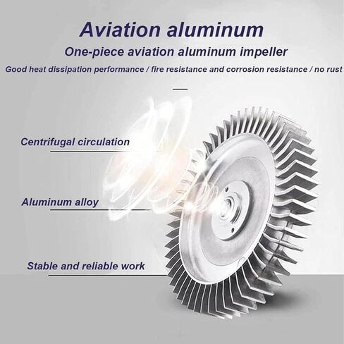 Regenerative Blower,Single Phase High-Pressure Vortex Blower,Low Noise/High Air Volume,Gas Ring Turbine for Air Blowing Or Suction for Sewage Aeration Aquarium (180W/0.24PS) in Saudi Arabia
