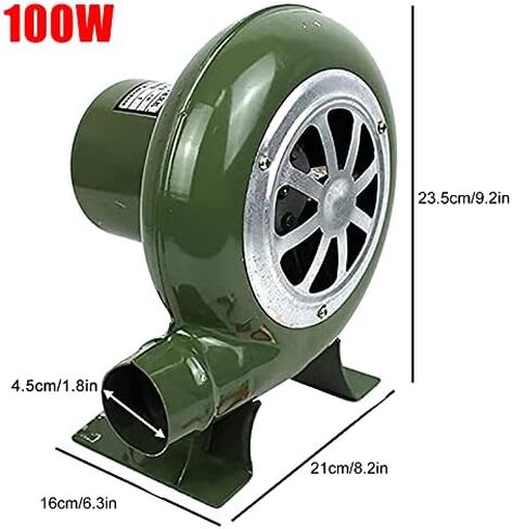 Centrifugal Air Blower for Blacksmith Forge&Coal Forge,High-Power Fan for Outdoor and Car Battery Use (60W) in Saudi Arabia