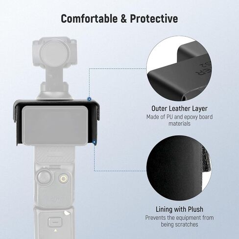 NEWER BASICS MAGNECT RGB Light & 2 Sunshade Covers متوافق مع DJI Osmo Pocket 3 Gimbal Camera و Creator Combo Assories ، 1W USB C in Saudi Arabia