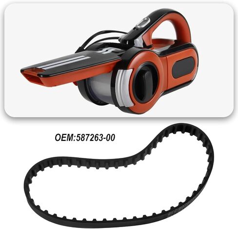 حزام استبدال Sander 2x 254x7.9mm 587263-00 متوافق مع Black & Decker DS321 KA88 1-2 KA88 3 KA89A KA89E XTA80E 1-2 in Saudi Arabia