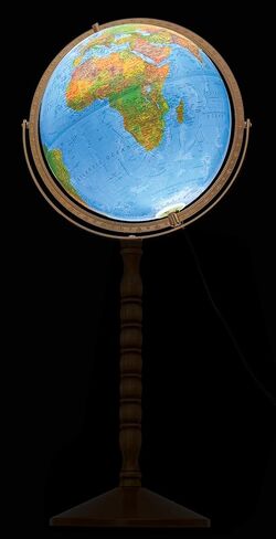 ريبلوغل تريجر عتيق، نموذج العالم للكرة، راحة مرتفعة، قطر 30.48 سم in Kuwait