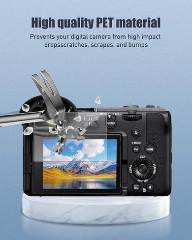 واقي شاشة من 3 عبوات لـ Sony ILME-FX2-9H صلابة الزجاج المقسّر للكاميرا الرقمية لـ Sony ILME-FX2 ، ودخل ، وخالي من الفقاعات ، وضوح HD in Saudi Arabia