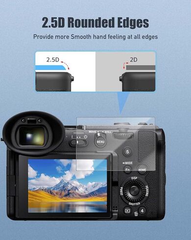 واقي شاشة من 3 عبوات لـ Sony ILME-FX2-9H صلابة الزجاج المقسّر للكاميرا الرقمية لـ Sony ILME-FX2 ، ودخل ، وخالي من الفقاعات ، وضوح HD in Saudi Arabia