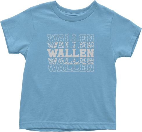 Wallen Country Music Western Toddler T-Shirt, Soft Cotton in Kuwait