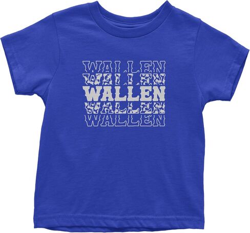 Wallen Country Music Western Toddler T-Shirt, Soft Cotton in Kuwait