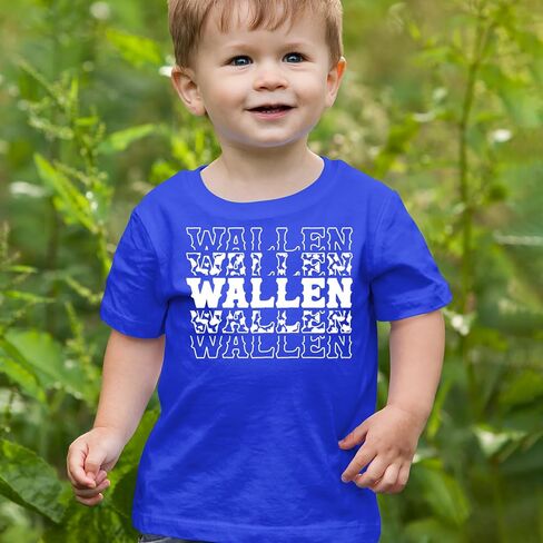 Wallen Country Music Western Toddler T-Shirt, Soft Cotton in Kuwait