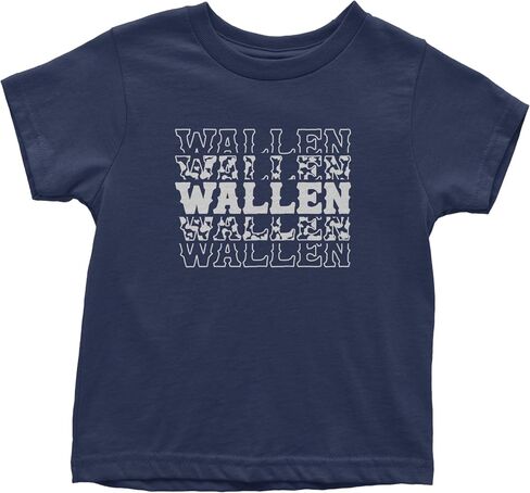 Wallen Country Music Western Toddler T-Shirt, Soft Cotton in Kuwait
