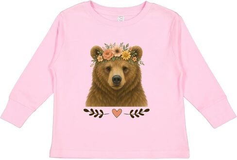 غابات inktastic Bear Bear Cottagecore Toddler Toddler Thereve T-Shirt in Kuwait