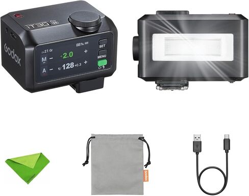godox it30pro n it30pro-n ttl flash لكاميرا nikon ، GN15 1.5S وقت إعادة التدوير ، 560 فلاش الطاقة الكاملة ، 1/8000 HSS ، 2.4G لاسلكي ، بطارية ليثيوم مدمجة ، 2.8 ″ شاشة اللمس الكاملة ذات الألوان الكاملة (أسود) in Saudi Arabia