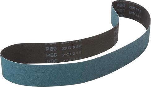 Sungold Cathives 67854 Blue Zirconia Cloth 80 Bit Sanding Belts (6 Pack) ، 2 × 42 " in Saudi Arabia