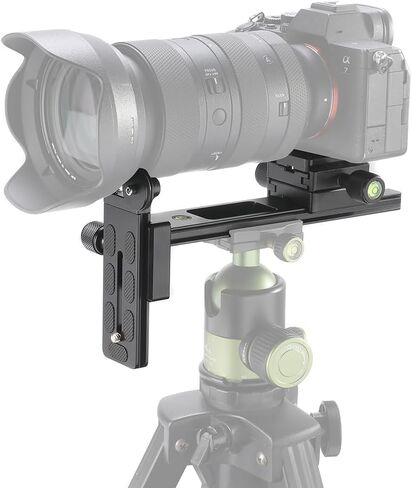 18cm Telephoto Lens Support Quick Release Plate, Long-Focus Holder Bracket Stand for Tripod Ball Head DSLR Camera Compatible with A-RCA Y-ajia Tripod in Saudi Arabia