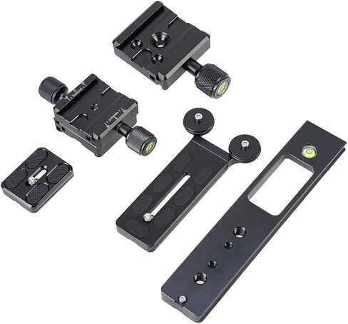 18cm Telephoto Lens Support Quick Release Plate, Long-Focus Holder Bracket Stand for Tripod Ball Head DSLR Camera Compatible with A-RCA Y-ajia Tripod in Saudi Arabia