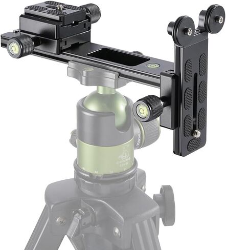 18cm Telephoto Lens Support Quick Release Plate, Long-Focus Holder Bracket Stand for Tripod Ball Head DSLR Camera Compatible with A-RCA Y-ajia Tripod in Saudi Arabia