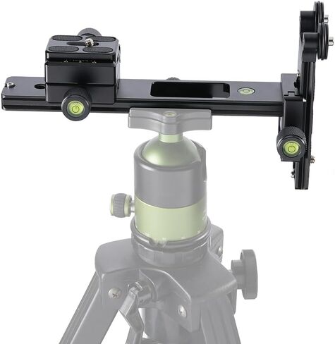 18cm Telephoto Lens Support Quick Release Plate, Long-Focus Holder Bracket Stand for Tripod Ball Head DSLR Camera Compatible with A-RCA Y-ajia Tripod in Saudi Arabia