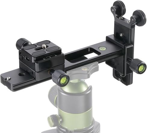 18cm Telephoto Lens Support Quick Release Plate, Long-Focus Holder Bracket Stand for Tripod Ball Head DSLR Camera Compatible with A-RCA Y-ajia Tripod in Saudi Arabia