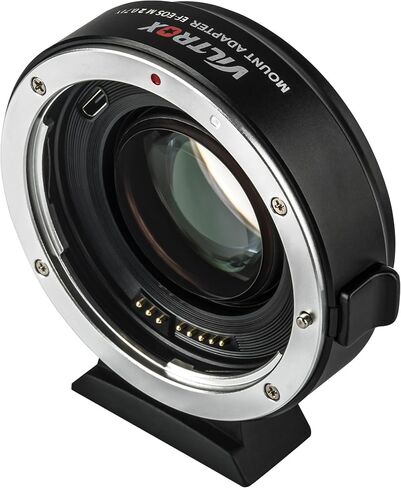 Viltrox EF-EOS M2 Speed ​​Booster 0.71x Auto Focus Lens Adapter متوافق مع عدسة Canon EF إلى Canon EOS Mount Camera EOS-M M200 M5 M50 M100 in Kuwait