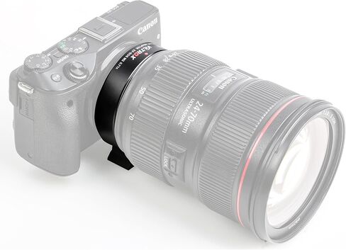 Viltrox EF-EOS M2 Speed ​​Booster 0.71x Auto Focus Lens Adapter متوافق مع عدسة Canon EF إلى Canon EOS Mount Camera EOS-M M200 M5 M50 M100 in Kuwait