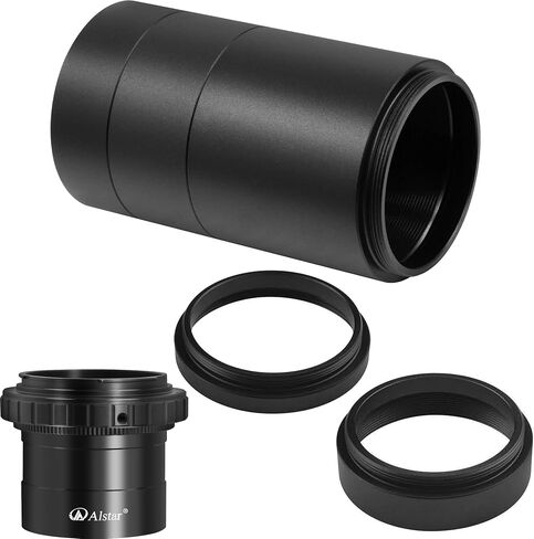 Alstar T2 5.8.10.15.20.40 Extension Tube Kit - Bundle with - Ni kon T2 T-Ring and M42 to 2" T-Adapter in Saudi Arabia