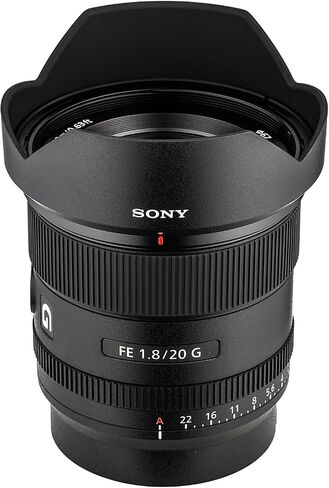 Sony FE 20mm f/1.8 G Lens (SEL20F18G) + 64GB Memory Card + Filter Kit + Backpack + Card Reader + Flex Tripod + Memory Wallet + Cap Keeper + Cleaning Kit + Hand Strap (Renewed) in Saudi Arabia
