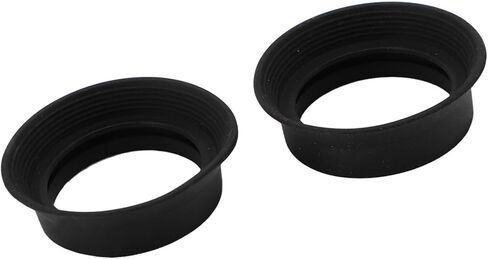 2Pcs Eyepiece Eye Cups, Eyepiece Cover Guards Foldable Soft Rubber Binocular Microscope Eyepiece Eye Guards for 28-32mm Microscope Monocular Binocular Eyepiece in Saudi Arabia