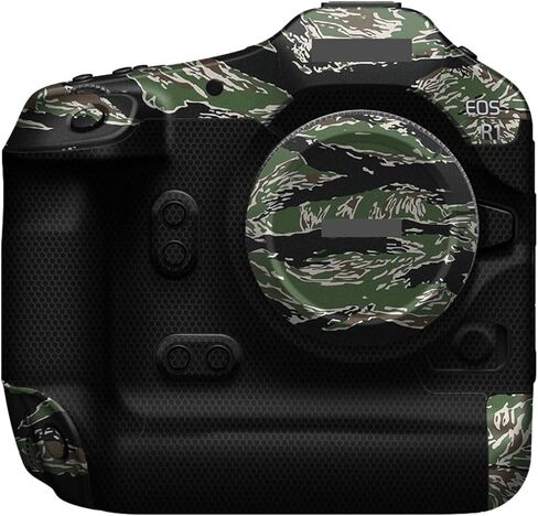 R 1 Anti-Scratch Camera Skin Wrap Sticker Coat Vinly Protective Film Body Protector Decals Cover for Canon EOS R1 (Knight Black) in Kuwait