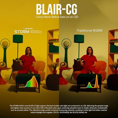 Aputure Storm 1000c نقطة مصلحة مع حزمة عاكس عاكس (أسود) واسعة مع بوينز مقاس 12 بوصة Mount Black Fresnel ، مجموعة عاكس 1200x ، وأبواب Barn CF12 (4 عناصر) in Kuwait