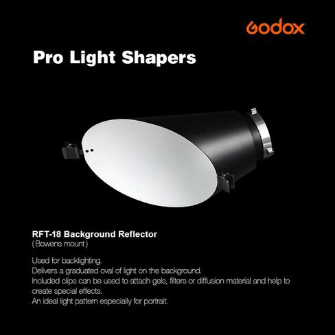 Godox RFT-18 Pro Backaround Reflector (Bowens Mount) in Saudi Arabia