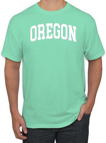 State of Oregon College Style Fashion T-Shirt in Saudi Arabia