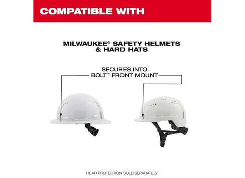Milwaukee BOLT EYE VISOR - TINTED DUAL COAT (48-73-1415) in Saudi Arabia