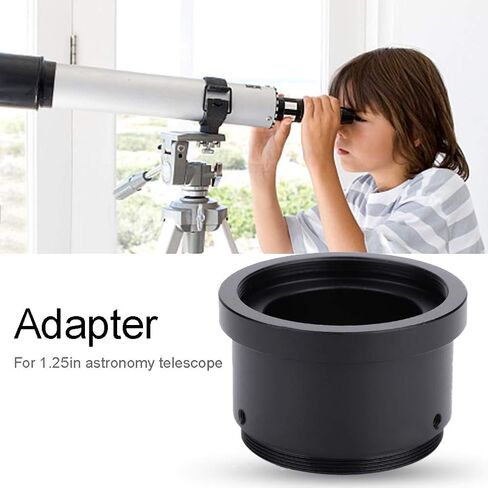 حلقة محول التلسكوب الفلكي ، محول العيون تلسكوب سبيكة الألومنيوم M42x0.75 إلى 1.25 بوصة محول كاميرا تلسكوب مع مسامير للتلسكوب الفلكي in Saudi Arabia