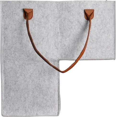 (2 عبوة) سلة سلة الدرج -سلة تخزين خطوة على شكل حرف L مع 2 أجهزة كمبيوتر يدعمون إدراج ومقبض جلدية بو ، للسلالم المغطاة بالسجاد والخشب ، مناسبة للألعاب والملابس والكتب وأجهزة الكمبيوتر (أسود) in Kuwait