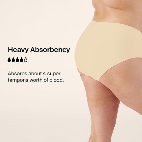 KNIX Super Leakproof Boyshort - Period Underwear for Women - Black, XX-Large (1 Pack) in Saudi Arabia