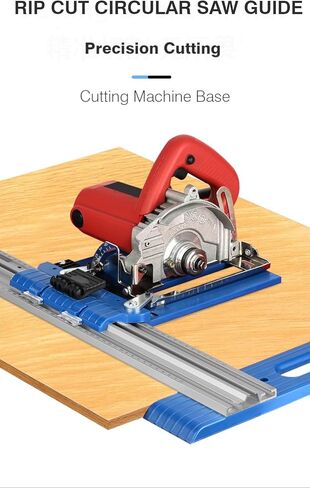 Easy Cut Circular Saw Circular Saw Rail Track Track Saw Converter Cutting Machine Base Woodworking Positioning Cutting Tools in Saudi Arabia