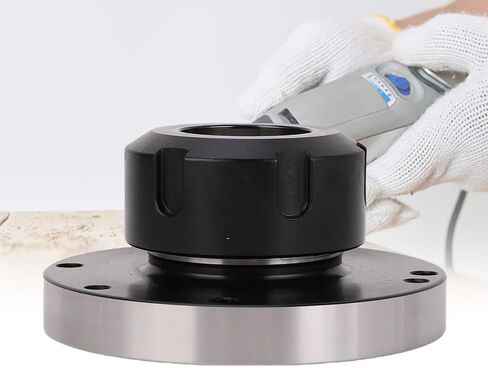Fafeicy 130mm Lathe Collet Chuck ER50 Flange Milling Machine Tool Workholding Engraving Spring Chuck in Saudi Arabia