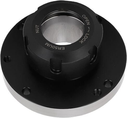 Fafeicy 130mm Lathe Collet Chuck ER50 Flange Milling Machine Tool Workholding Engraving Spring Chuck in Saudi Arabia