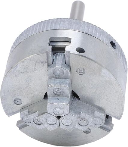 Mini Lathe Chuck Set Alloy Steel 3 Jaw Self Centering Lathe Chuck Woodworking Projects Repairs Durable Precision Tool Workshop Accessory in Saudi Arabia
