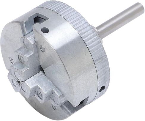 Mini Lathe Chuck Set Alloy Steel 3 Jaw Self Centering Lathe Chuck Woodworking Projects Repairs Durable Precision Tool Workshop Accessory in Saudi Arabia