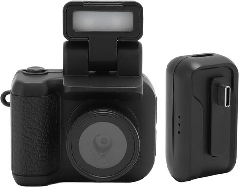 Fosa Small Digital Camera للسفر ، مدونة الفيديو ، والأنشطة في الهواء الطلق - تسجيل فيديو عالي الدقة 1080 بكسل مع شاشة معاينة 1.44 بوصة ، نقل OTG الفوري مع Android in Saudi Arabia