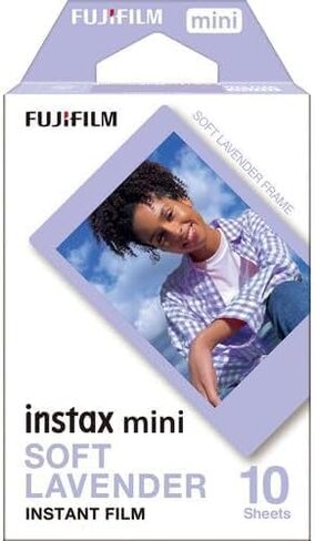 Fujifilm Instax Mini Film Variety Pack – 5 Unique Styles for Instax Cameras (Macaron, Monochrome, Standard Twin Pack, Lavender, Pink Lemonade) – 60 Sheets Total + Sunshine Photo Cleaning Cloth... in Saudi Arabia