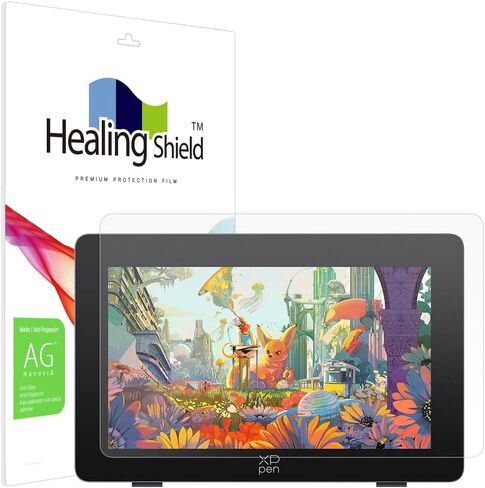 Muellery Healingshield Screen Protector Oleophobic AFP Clear Film Compatible with XP Pen Artist Pro 61cm 2th 4K (24) in Saudi Arabia