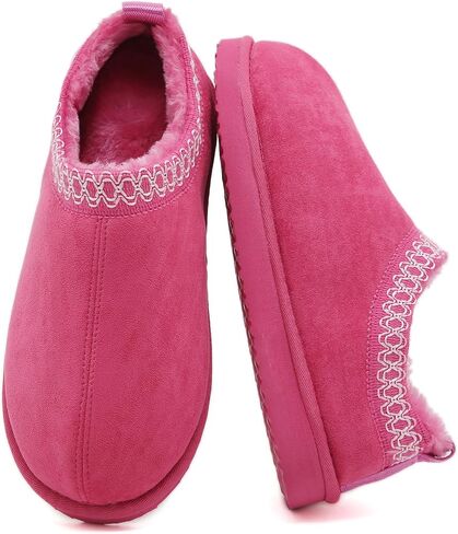 Smajong Women's Slippers Mens Platform Mini Boots Fuzzy House Clipper Fur Freece Winter Home Shoes Idvans and Outdoor in Kuwait