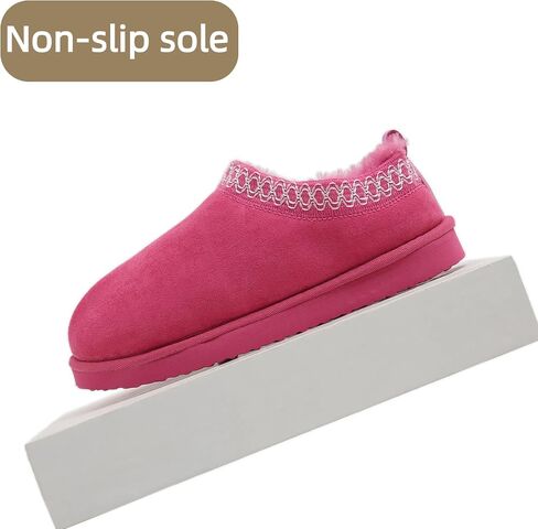 Smajong Women's Slippers Mens Platform Mini Boots Fuzzy House Clipper Fur Freece Winter Home Shoes Idvans and Outdoor in Kuwait