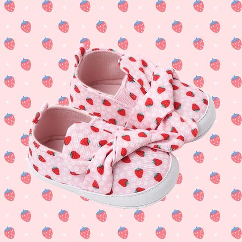 Baby Girls Shoes Infant Shoes, 1 Year Old Birthday Walking Shoe for 0-12 Months, Easy Wear Non Slip Lightweight Baby Indoor Outdoor Sneakers in Saudi Arabia