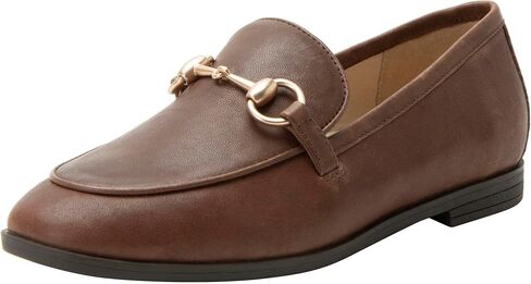 Alegria Women's Aliya Leather Loafer Flat Shoes with Horsebit Buckle in Saudi Arabia