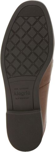 Alegria Women's Aliya Leather Loafer Flat Shoes with Horsebit Buckle in Saudi Arabia